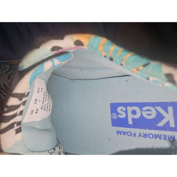 Keds Girls Colorful Sneakers Size 8c - Picture 8 of 8